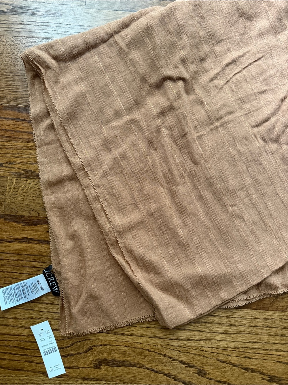 J. Crew sprang tan wrap
